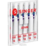 SINGER Akcesoria igły do ​​dżinsów w rozmiarze 100/16 FZHB88 - Image 2