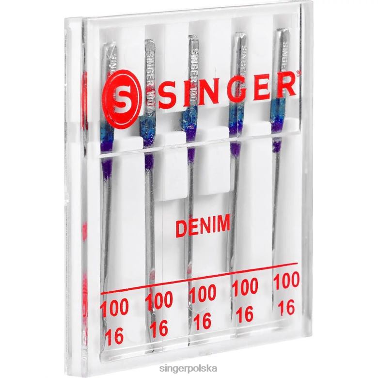 SINGER Akcesoria igły do ​​dżinsów w rozmiarze 100/16 FZHB88 - Image 2