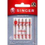 SINGER Akcesoria igły uniwersalne w rozmiarze 80/12 FZHB117