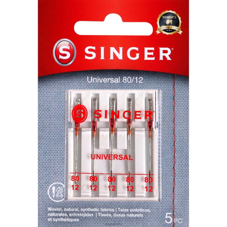 SINGER Akcesoria igły uniwersalne w rozmiarze 80/12 FZHB117 - Image 1