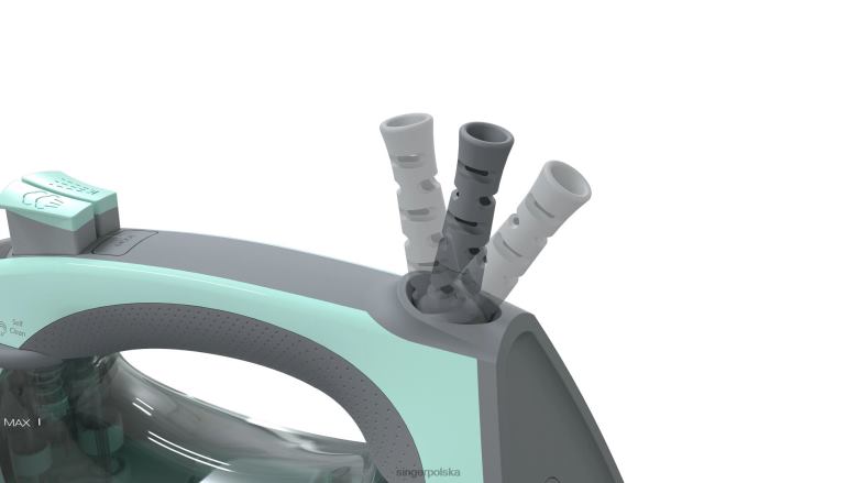SINGER Akcesoria Steamcraft Plus żelazko parowe miętowo-szare FZHB100